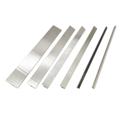 Flat Head Stainless Steel Inlay Strip for Wood and Glass Partition