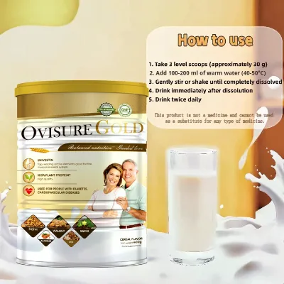 Southeast Asia Africa Cross-Border Raw Fortified Milk Powder Adults 400g OVISURE GOLD Stock