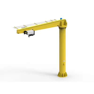 China Manufacturer Factory Price Custom Movable Mini Electric Swinging Arms Floor Mounted Jib Crane