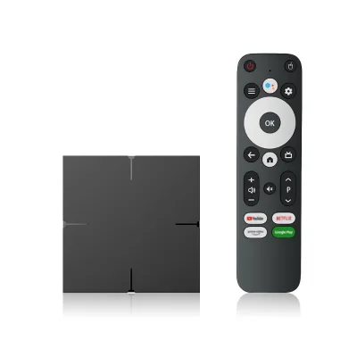 Best Selling TV Box Wifi6 Android 14 Amlogic S905X5M TV Box 4G+128G Memory HD 4K Mini Smart TV Box