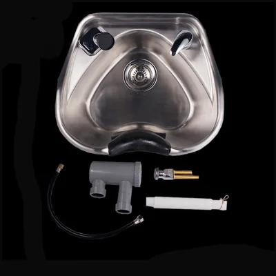 Stainless Steel Salon Shampoo Bowl Chinese Design Portable Family Use Hair Salon Wash Basins Price