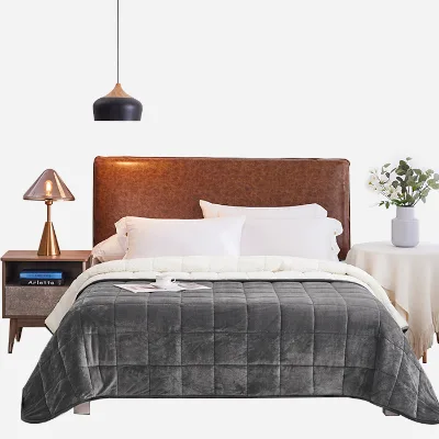 Heavy Weighted Blankets Weighted Blanket Anxiety Adult Weighted Sleep Blanket for Winter