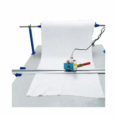 Automatic Electric Cloth Cutting Machine with Round Blade Scissors for Fabric End Cutter Featuring a Motor As Core Component