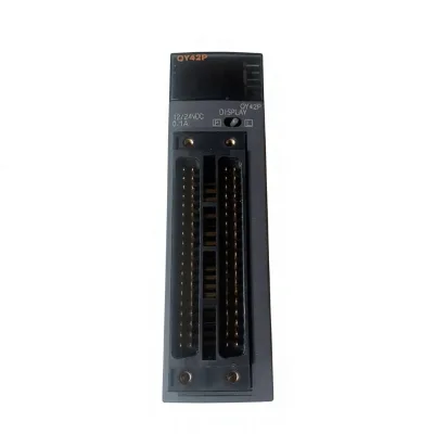 New Original 64 Points Transistor Digital Output Module QY42P Sink Type I/O Expansion Unit Q Series PLC Extension Module