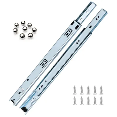 Ronghui Hardware Products Guangdong 45mm Drawer Slides Sliding for Cassett 22" Side Mount Drawer Slides for Wooden Shoe Cabinet