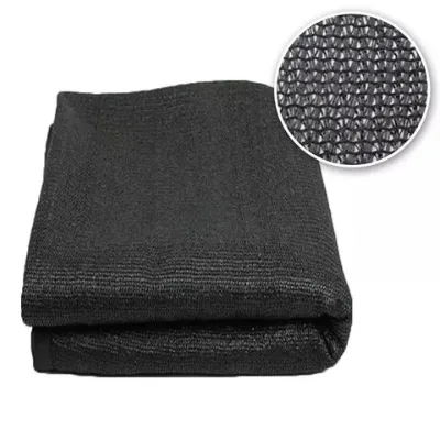 Durable HDPE Black Sunshade Net Garden & Patio Use