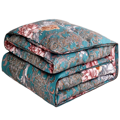 Best Selling Factory Flower Pattern Quilted Duvet Hotel Comforter Quilt