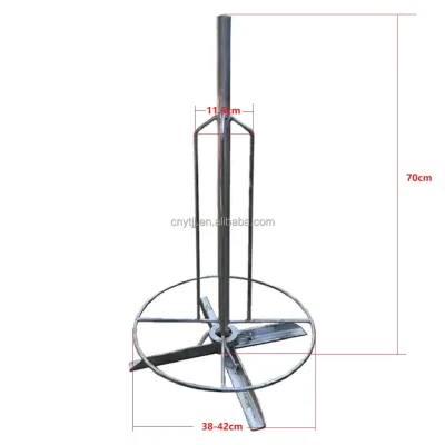 Three Wire Reel Stand 350mm-760mm/ Plastic Tube Jack/ Fiber Optic Cable Drum Support