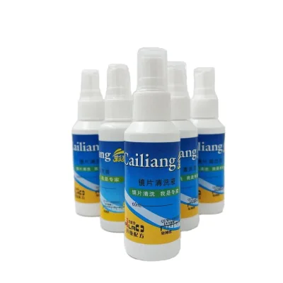 Sunglasses Reading Glasses Men's and Women's Lens Cleaner Wholesale 60ml Custom logo Eyeglass Lens Eyeglass Cleaner