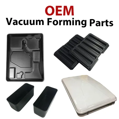 Custom Plastic Logistics Tray Vacuum Forming Heavy Duty Storage Tray Thermoforming Industrial Packaging Tray