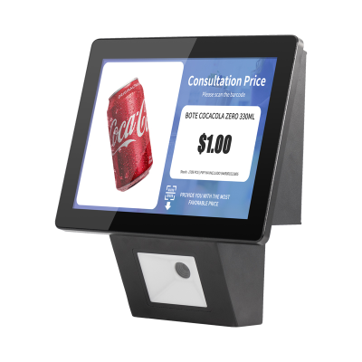 High Quality Barcode Scanner Factory Price Checker QR Code POE Optional Price Checker