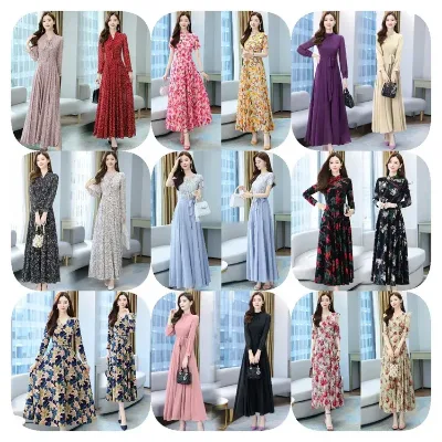 Wholesale High Quality South 2026 Spring Summer New Frilly Lace Dress Women's Fluffy Sleeves Elegant Dress
