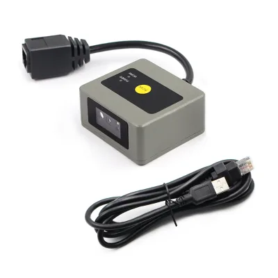 2D CMOS Handheld Barcode Scanner Auto-sensing Continuous Scan USB RS-232 Multi-language for POS Retail Warehouse Inventory