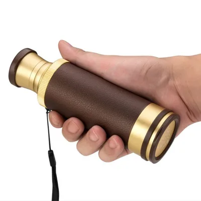 25X50 Monocular Portable Adult Outdoor Telescope Telescope Retractable Binoculars for Adults to See the Distant View