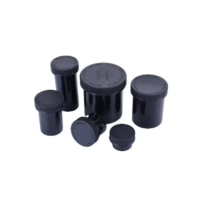Empty Round Shape PP Container Child Resistant Plastic Jar Manufacturer With Cr Cap