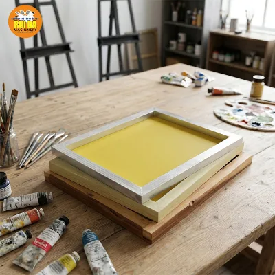 Ruida OEM/ODM Mesin Sablon Screen Frame Aluminum Silk Screen Printing Frame Custom Size