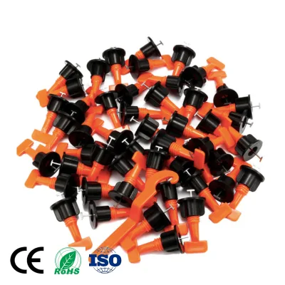 1.5mm Stainless Steel Needle Portable Floor and Wall Tile Leveler System 50pcs Reusable Tile Leveler for Home Decoration