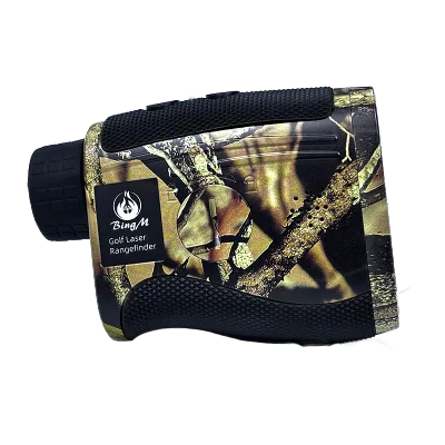 Hunting Rangefinder Laser Slope Angle Compensation Target Lock Vibration Rechargeable Replaceable CR2 Battery