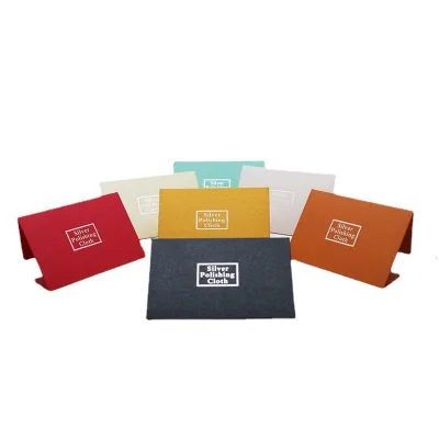 Professional Double-Sided Silver Polishing Cloth with Soft Microfiber for Sterling Silver Jewelry Care & Maintenance