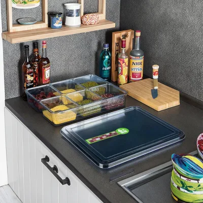 Airtight Plastic Food Storage Containers for Snacks and Dry Goods