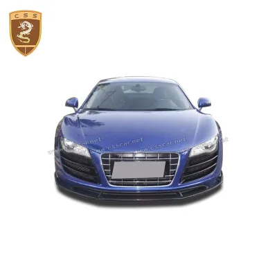 2007-2015 Dry Carbon Fiber Side Skirts Rear Diffuser Front Lip for Au Di R8 Small Body Kit