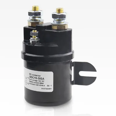 SDC15-100A DC Contactor 200A 300A for Electric Pump Battery Car From SPST 1NO BMC Material 6/12/24/36/48/60/72/84/120V New