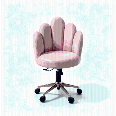 Luxury Beauty Salon Stool for Technician Height Adjustable Tilting Gold Stainless Steel Base Customer Chair Nail Tech Chairs