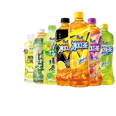 Wholesale Master Kong Iced Black Tea Drinks 500ml Fruit Flavored Various Flavors Tea Drinks Chinese Drinks