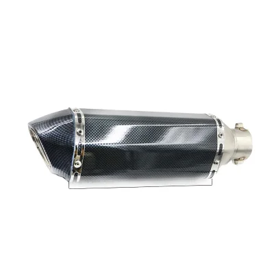 Universal Motorcycle Exhaust Pipe Muffler Motor Escape Moto Left & Right for RC390 Z800 GSXR750 TMAX530 XMAX300.250 CBR500 Mt09