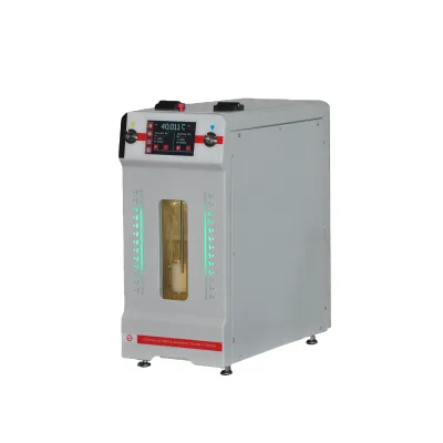 Automatic Folding Tube Ultrasonic Viscosity Meter ADDITION JF0956 for Petroleum Lab Supplies 2-200cst Range 20-100 Temperature