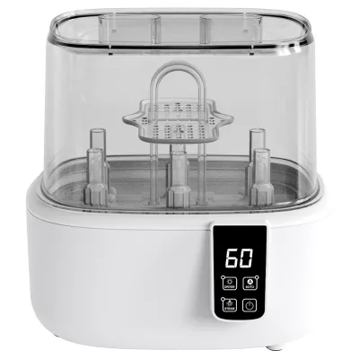 2024 3-in-1 Electric BPA-Free Baby Bottle Sterilizer Smart Touch Control Digital Display Fast Flow Auto Dryer for 0-12 Months