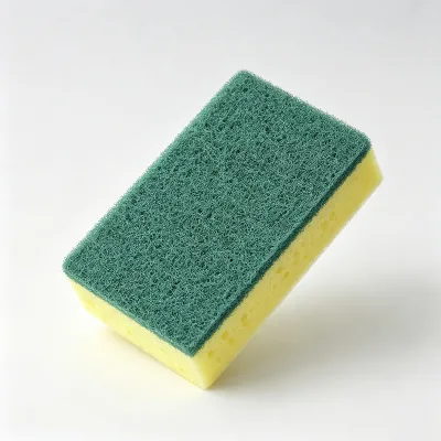 Versatile Non-Scratch Kitchen Sponge - Safe for Non-Stick, Ceramic, and Glass, Tough on Everyday Kitchen Messes