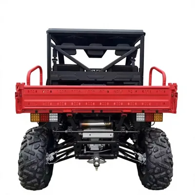 Versatile 3-Seater Work UTV with Independent Suspension & Large Cargo Box for Agriculture and Construction