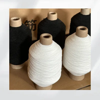 Polyester Covered Elastic Thread Bottom Line Low Price for Sewing Machine Computer Flat Knitting Machine Coarse Needle Weaving