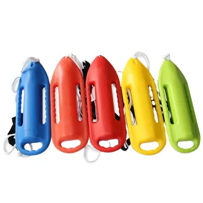 Hot Selling Water Rescue Three Handles Single Double Life Buoy Float Tube HLDPE Durable Waterproof Yellow