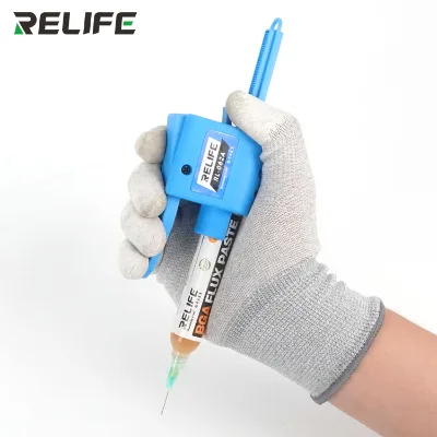 RELIFE RL-062A Universal 10CC Tube Dispenser DIY Grade Phone Repair UV Solder Mask Oil Labor-Saving Needle Booster