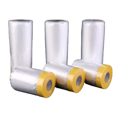 Masking Large Areas Easily Plastic Masking Film Paint Protection Film LDPE Speedy Masking Film