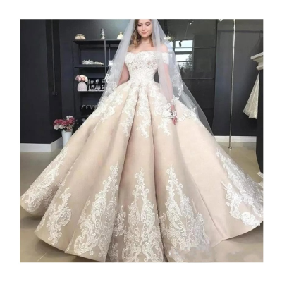 Chinese Modern Queen Wedding Luxury Bridal Dress
