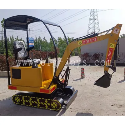 Attraction Beach Shopping Mall Kids Toy Mini Digger with Sandbox / Sea-ball / Snow, Kids Electrical Excavator Rides for Sale