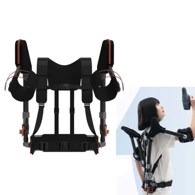 Ultra-Lightweight 1.9kg Carbon Fiber Upper Limb Exoskeleton 10kg Assistance Mechanical Back Support Industrial Lifting Moving