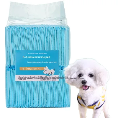 Eco-Friendly Disposable Pet Diaper Pads Thickened ABSorbent Urine Pads Deodorizing Feature Wholesale Portable Dog Waste Disposal