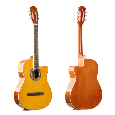 Factory Direct Sell Wholesale 39 Inch Classical Guitar Spruce Top Classical Guitar for Sale Accept OEM ODM
