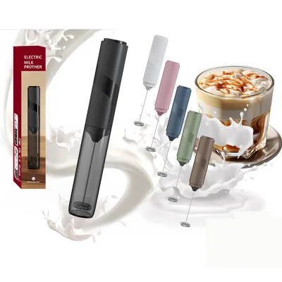 Harmony Classic Design Eco-Friendly Stainless Steel Mini Portable Electric Milk Frother