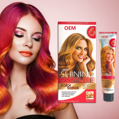 Factory Long Lasting Hair Dyes Hair Color Cream Ammonia Free Hair Dye with Developer