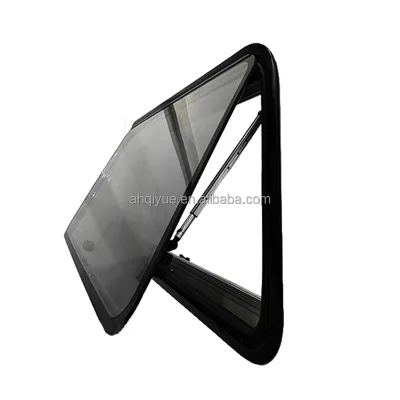 500x500mm High Quality RV Window Thermal Insulation Double Glazing Flyscreen Roller Shade Custom Sizes