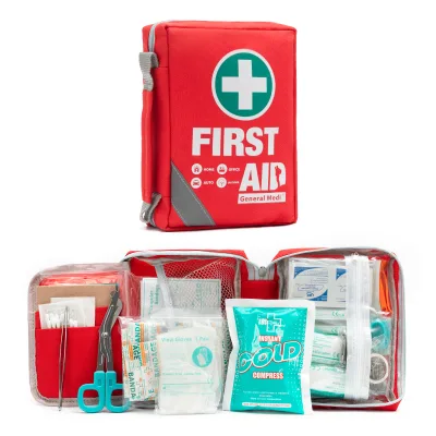 Hot Sale Individual 175 PIECES First Aid Kit Suppliers Portable Trauma Bags Personal First Aid Kit for Car