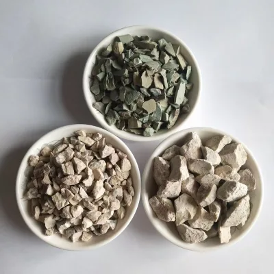 Factory Price Hot Green Zeolite Industrial Grade Alkaline Water Filter Stone for Aquaculture