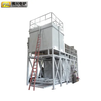 Large Capacity Vertical Aluminum Solution Heat Treatment Funace of Rapid Quenching and Precipitation Hardening