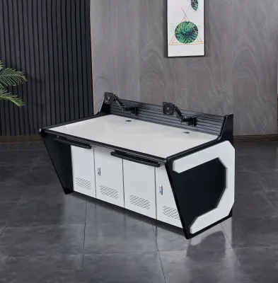 Smart City Command Center Dispatch Desk Integrated Cable Management Modular OEM ODM Manufacturer