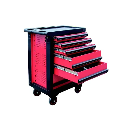 Iron Roller Cabinet 7 Drawers Keyed Locking System Modern Design Trolley 3-Year Warranty 300kg Load Capacity OEM/ OBM